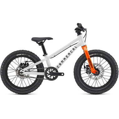 COMMENCAL RAMONES 16" Kids Bike White/Orange 2023 0